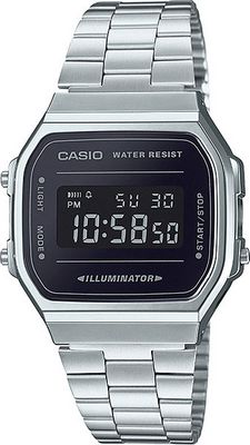 A-168WEM-1E  -  Японские наручные часы Casio Collection A-168WEM-1E с хронографом
