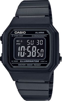 B650WB-1B  -  Японские наручные часы Casio Collection B650WB-1B с хронографом